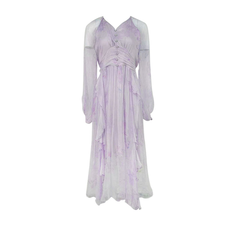 【2024-文文】重磅真丝女装连衣裙HF24306