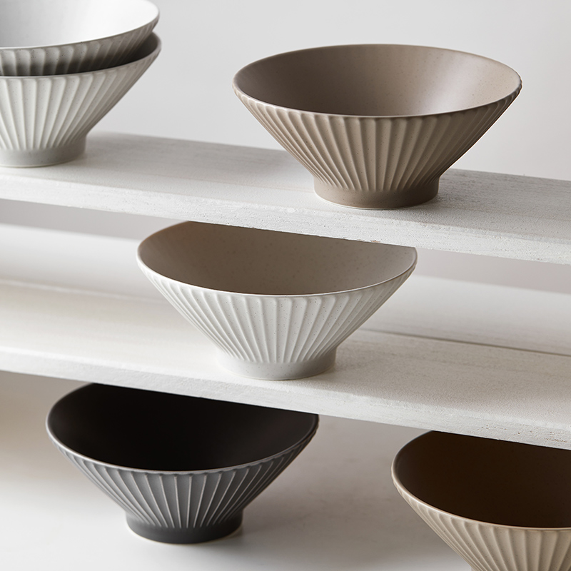 7寸拉面碗4只混色装