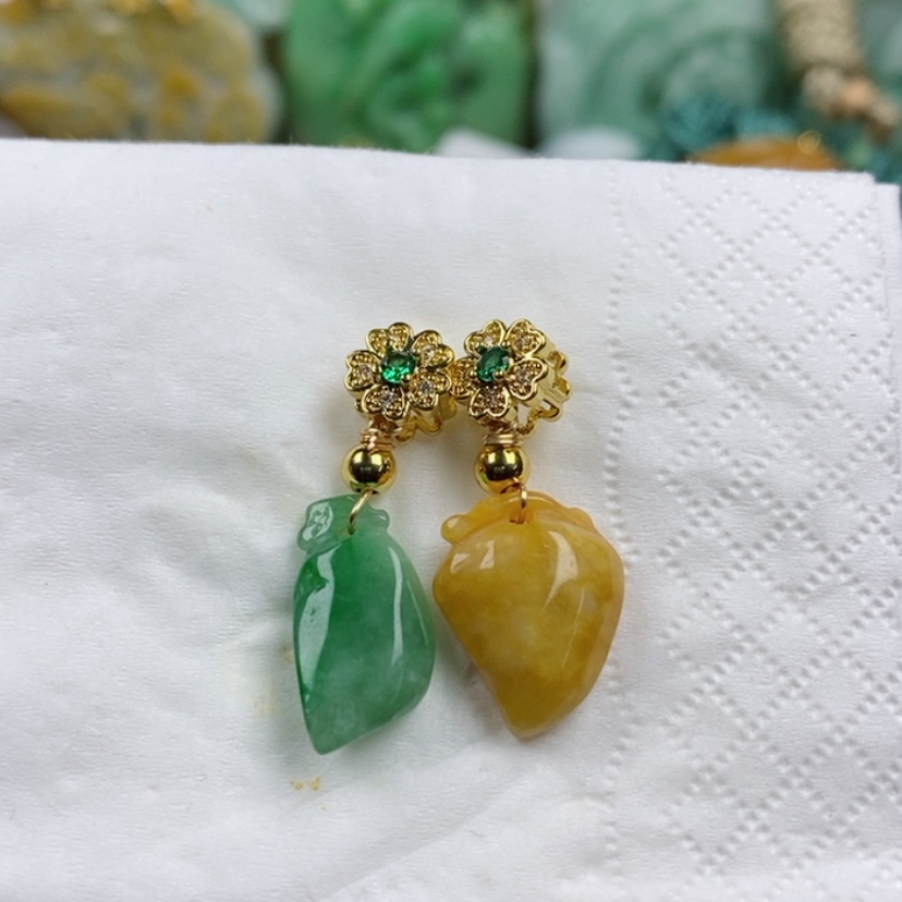 【闪购商品】翡翠颈饰14K金镶嵌