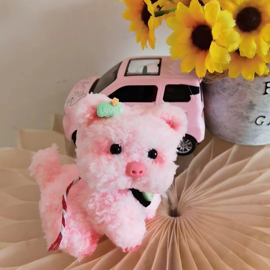 单根扭扭棒小狗精修