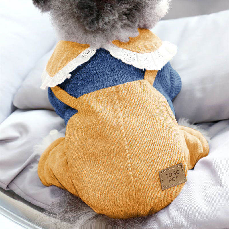 秋冬防寒保暖宠物衣服狗狗四脚泰迪衣服比熊博美贵宾雪纳瑞衣服