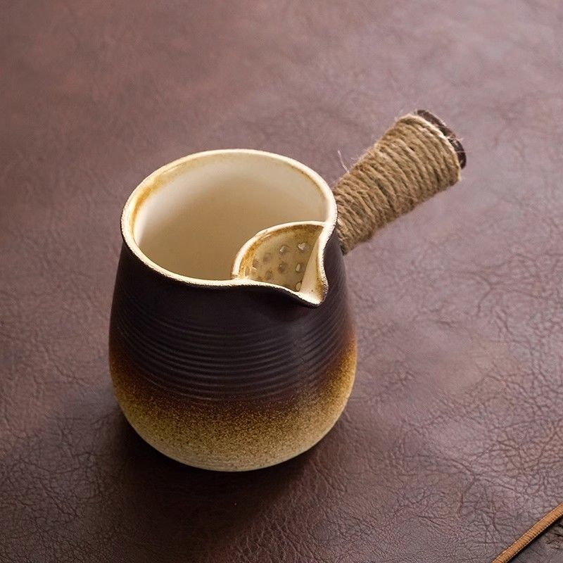 网红罐罐烤奶茶壶中式围炉煮壶耐高温侧把壶家用户外烧烤耐用煮茶