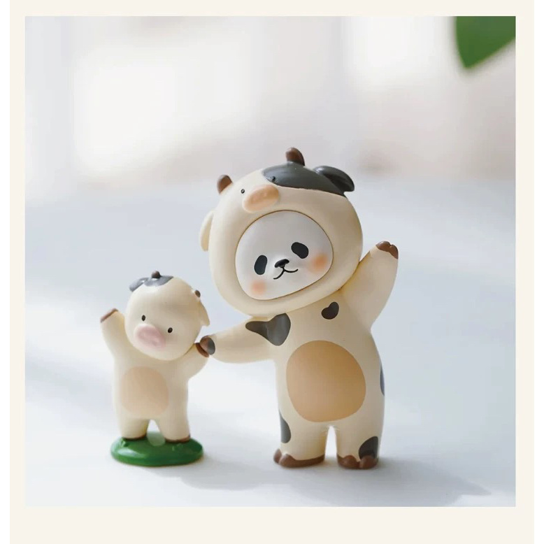 (小瓜-拆盒)PanPan我最喜欢你盲盒牧场大作战系列手办可爱公仔