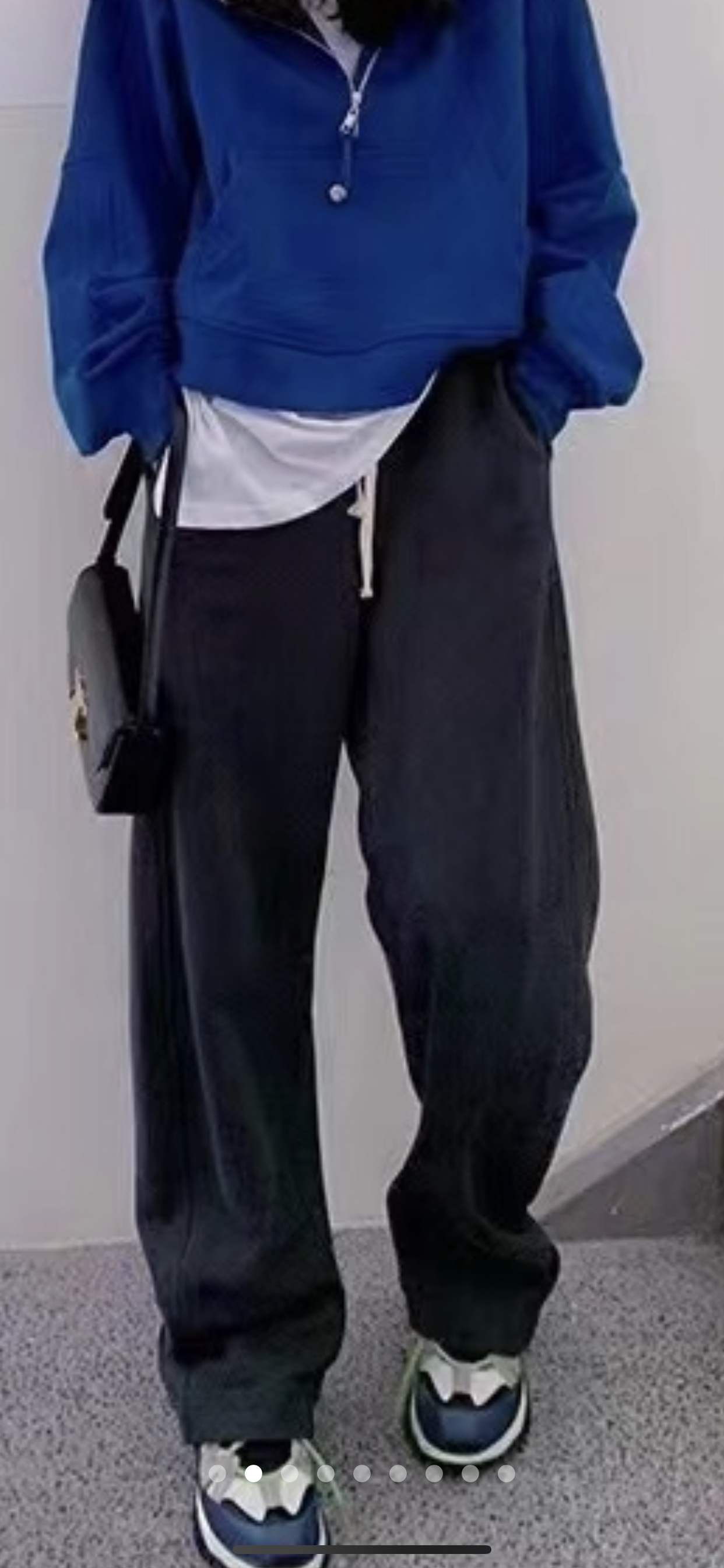 福利必入款香蕉裤！松紧腰抽绳圈棉休闲裤