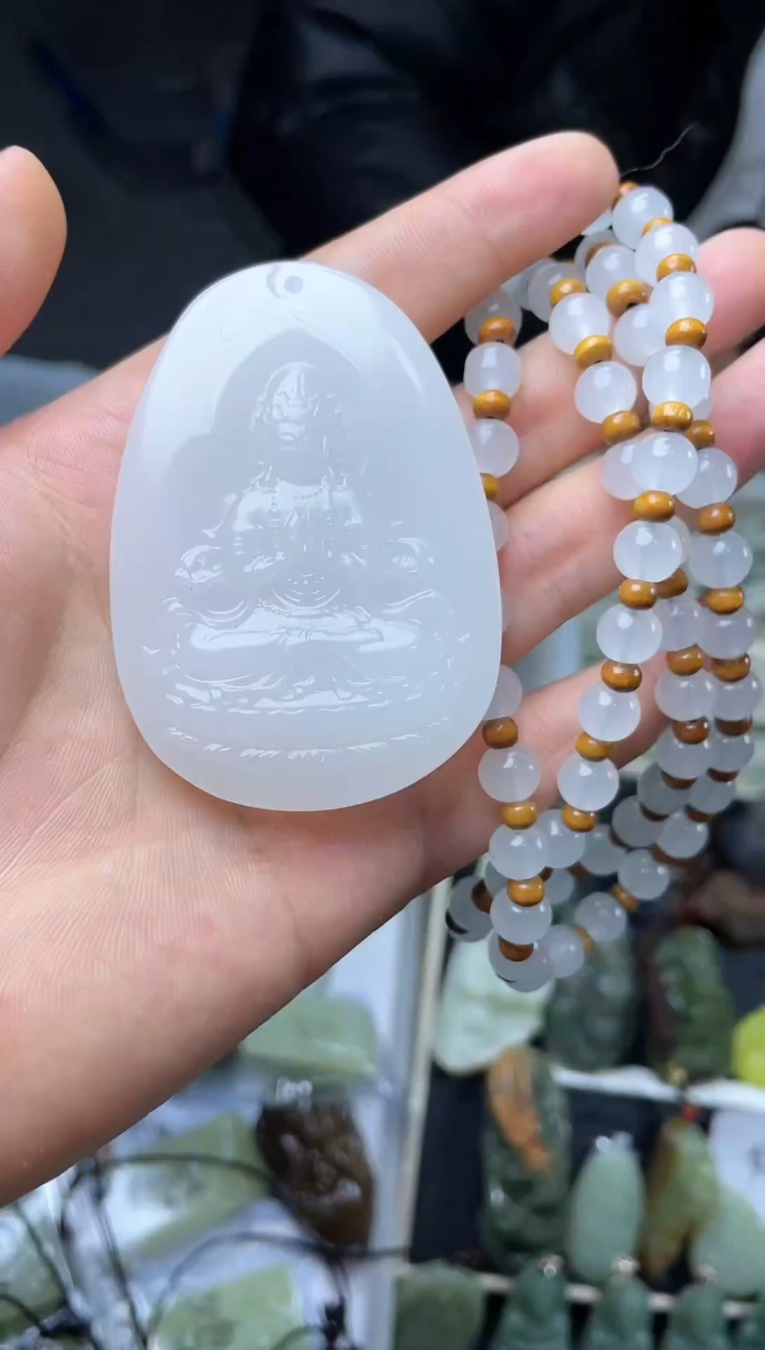 【闪购商品】石英质玉颈饰未镶嵌8