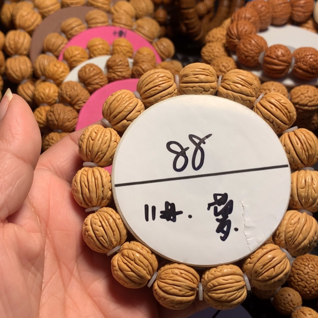 【闪购商品】桃核手串萝***✨11