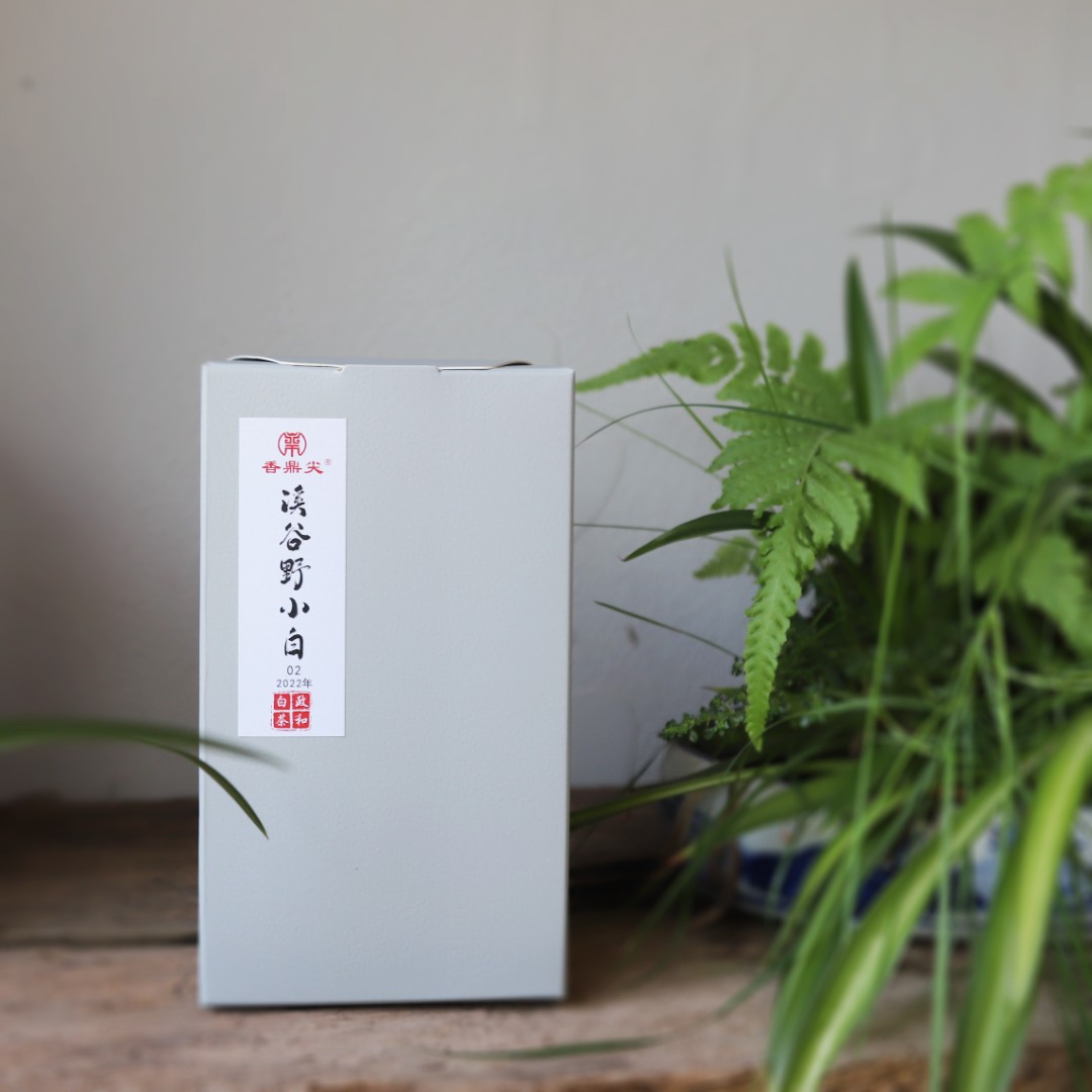 香鼎尖溪谷野小白02 荒野小菜茶2022年春季花香贡眉50g/盒