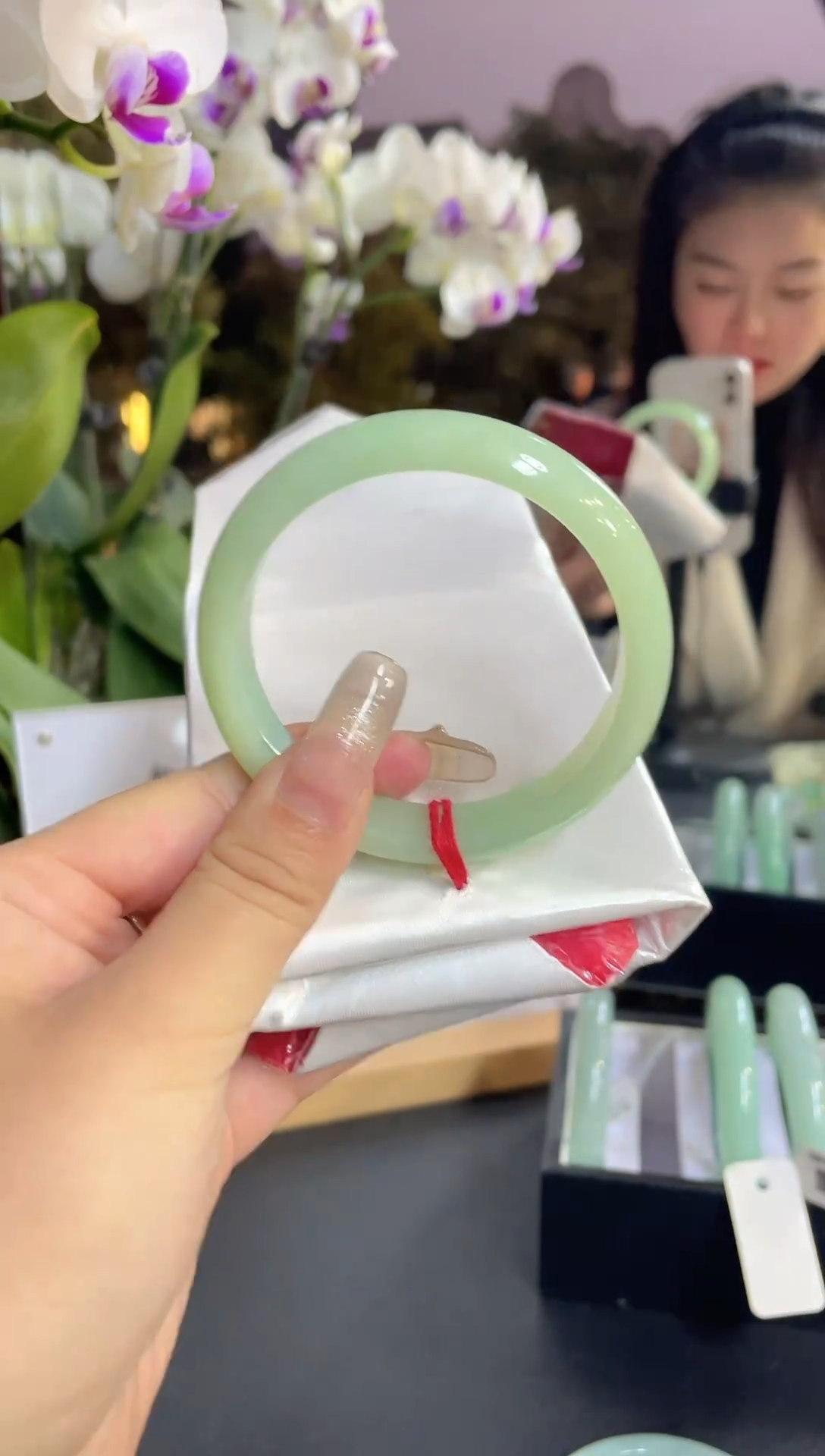 【闪购商品】翡翠手镯未镶嵌手镯