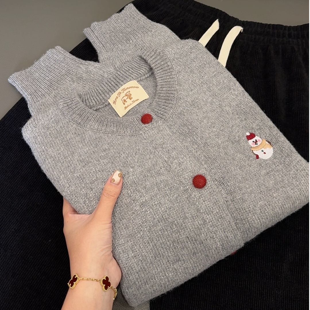 针织开衫洋气时尚休闲百搭打底宽松加厚秋冬洋气时尚休闲百搭