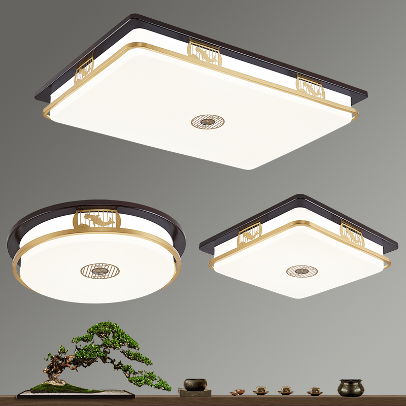 鱼跃龙门款中国风新中式高端大气客厅餐厅卧室简约新中式吸顶灯具
