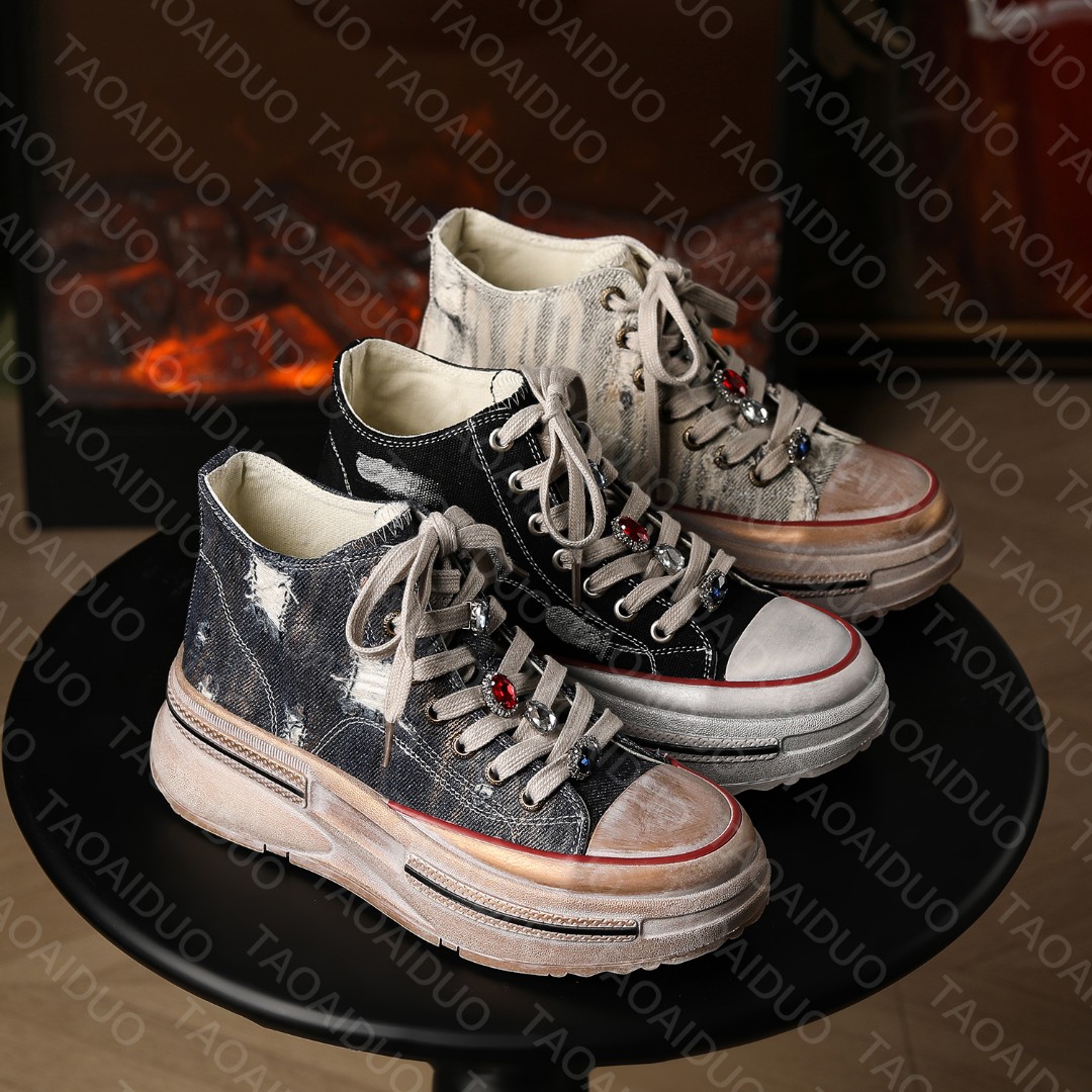 【阿布推荐】潮流潮款休闲女鞋时尚运动休闲鞋女款252