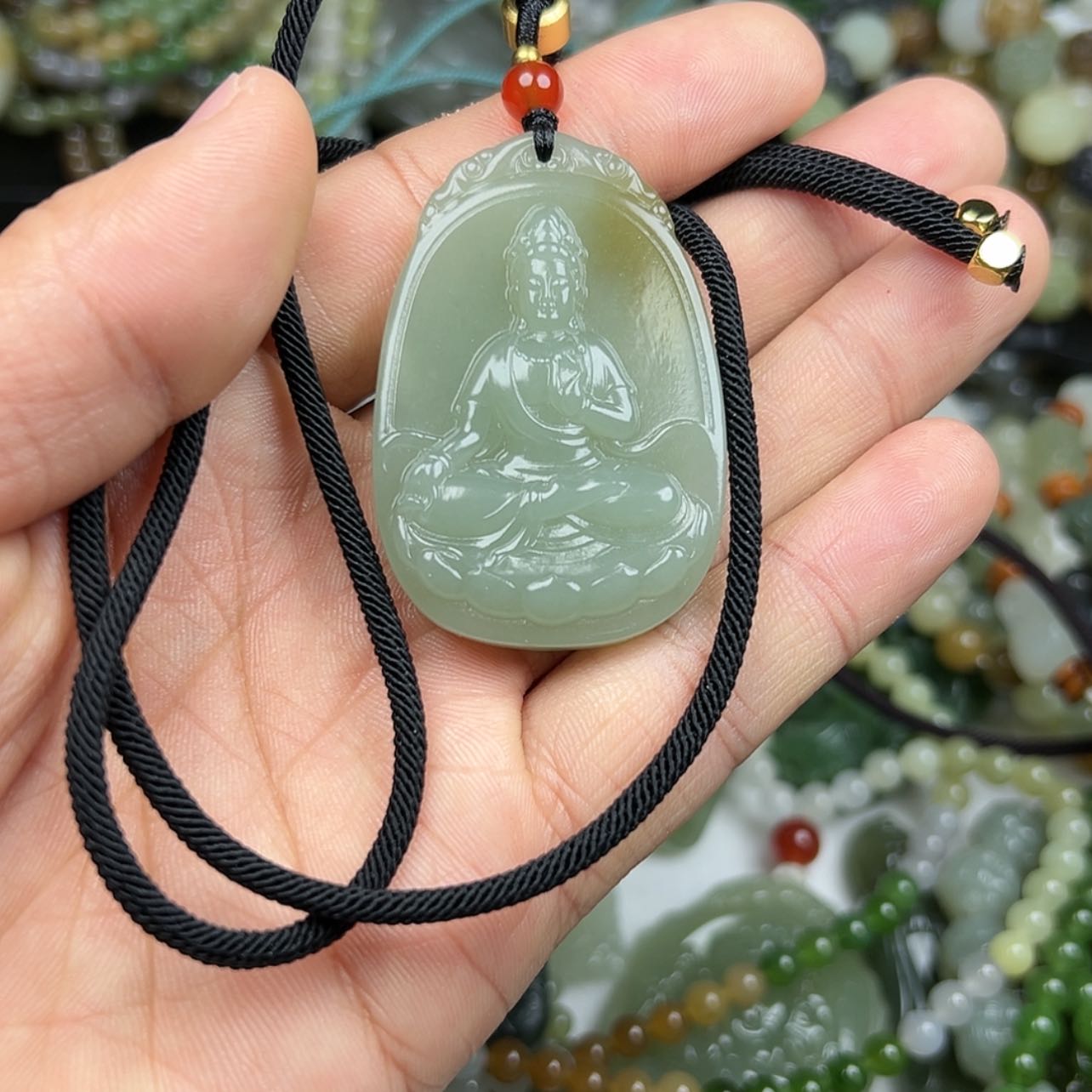 【闪购商品】和田玉吊坠未镶嵌刘*