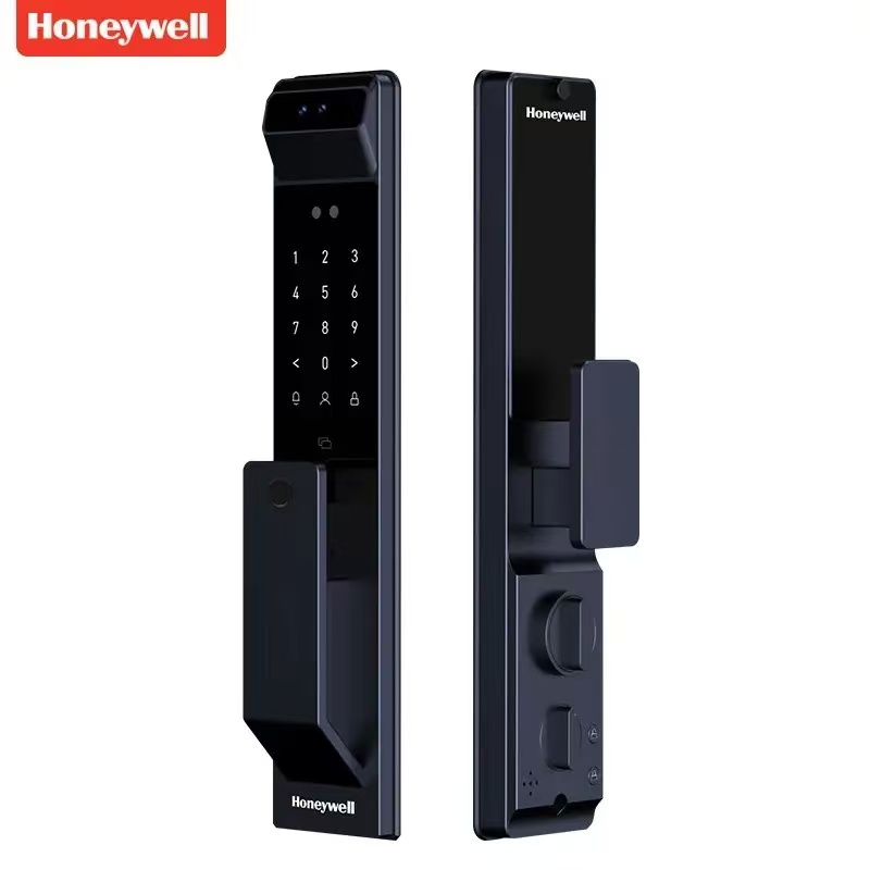 Honeywell全自动智能门锁防窥3D人脸识别入户门DDL–6600太空灰