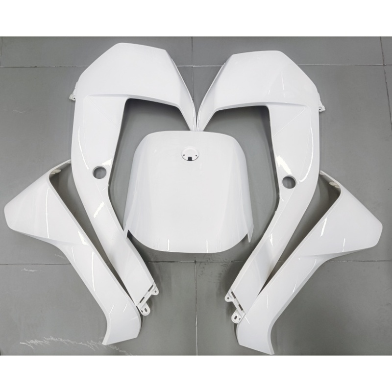 原车直上全新九号电动mmax系列外壳、珍珠白