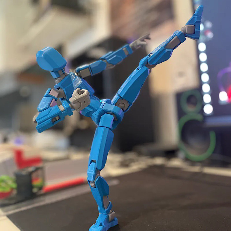 升级版3d打印多关节可动人偶幸运13玩具益智儿童解压百变开发智力