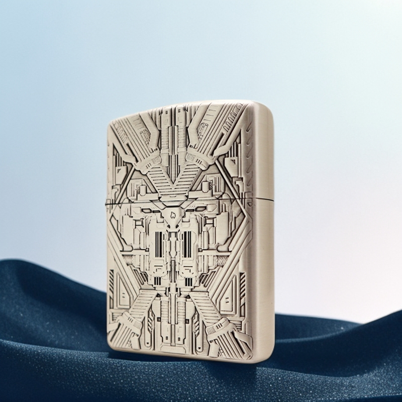 ZIPPO/之宝打火机 机械帝国秩序密室 盔甲 中版 LZE-0491 TCJ1
