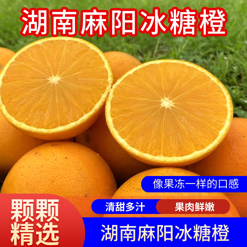 湖南湘西赶集自家农产品现摘麻阳冰糖干5/9斤