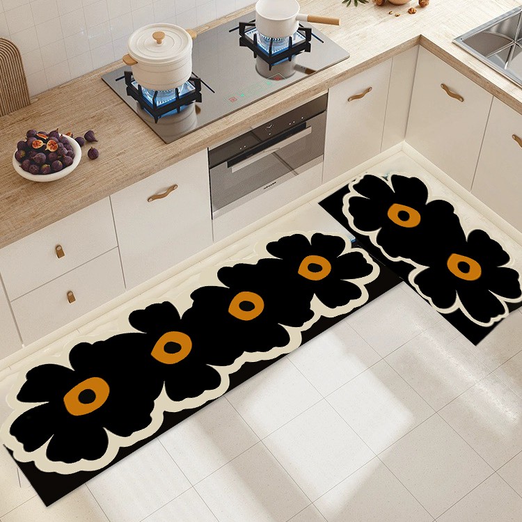 厨房硅藻泥软地垫防油免清洗家用防滑吸水脚垫耐脏防水垫子可擦洗