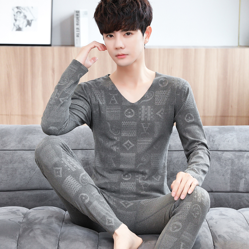 小杨推荐哥 37度恒温德绒保暖内衣套装男士秋冬季青少年无痕内穿