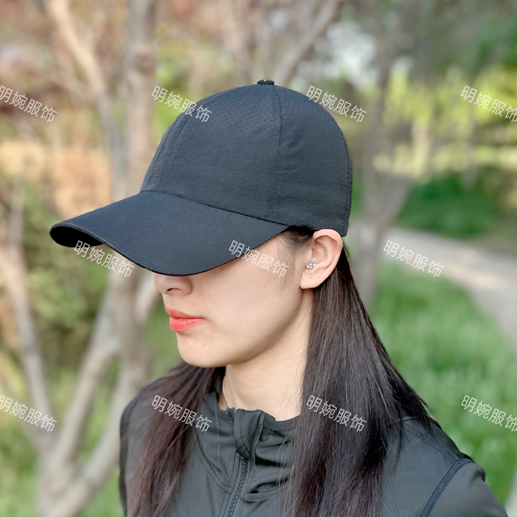 【打孔速干】全网眼透气户外百搭棒球帽休闲时尚太阳帽遮阳帽男士