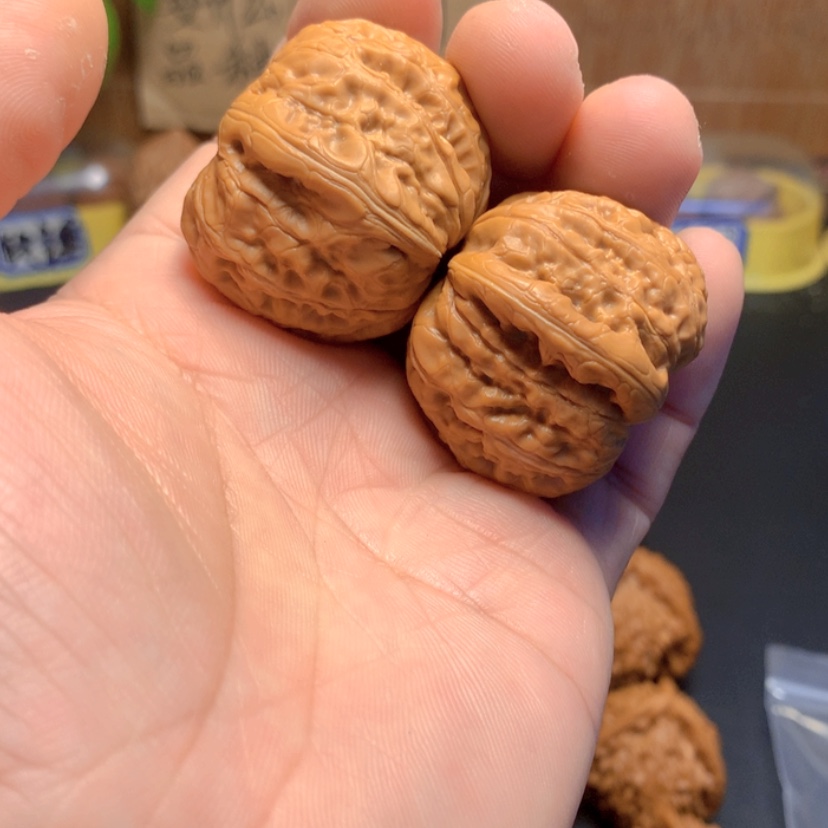 【闪购商品】文玩核桃吊坠柚****乐