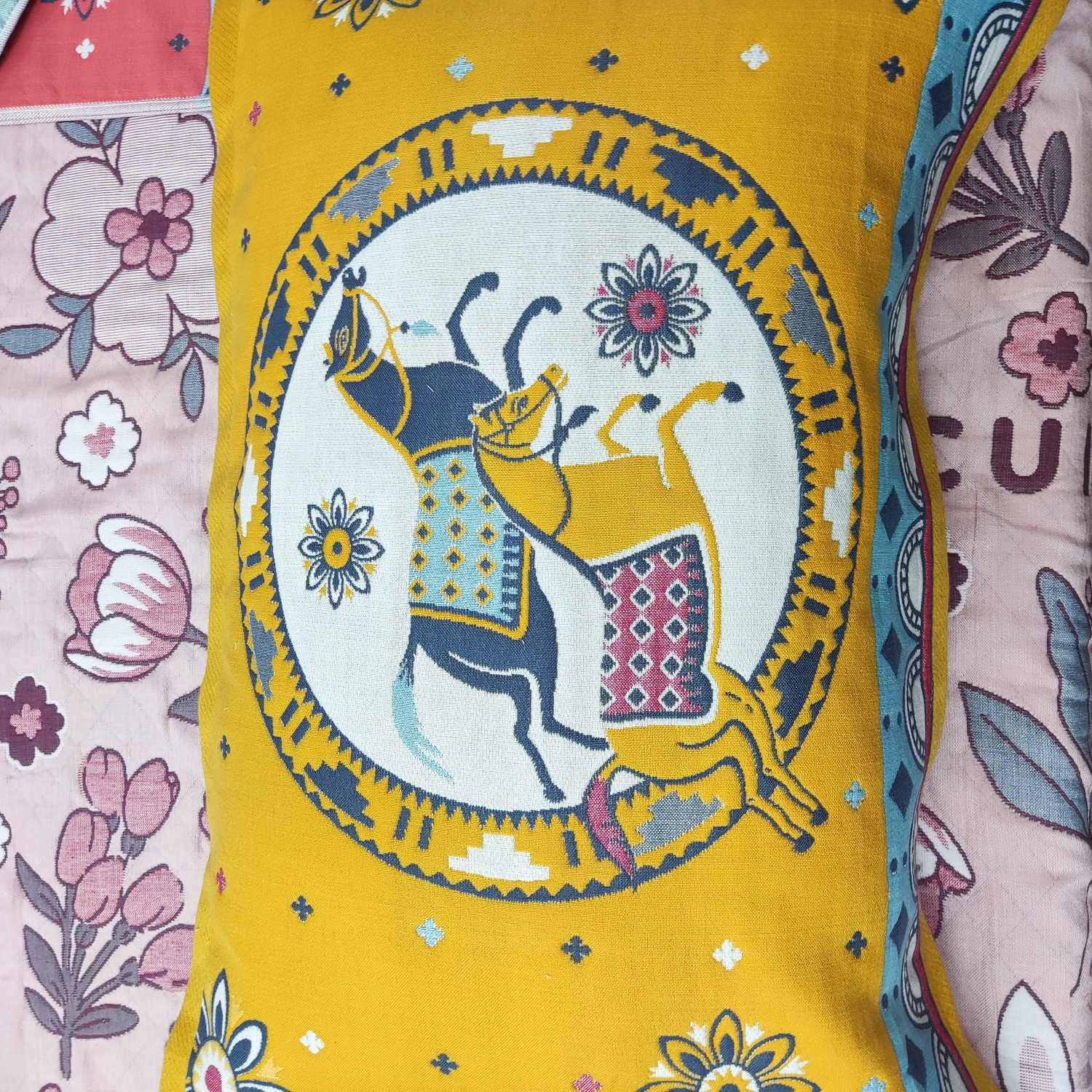 6021小马枕巾52*78一对三到五厘米误差