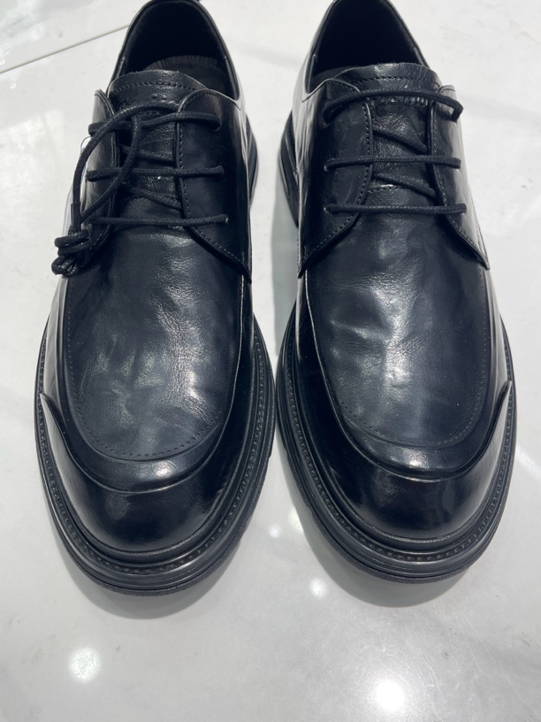 轻奢高端手工定制头层牛皮鞋里外双层牛皮