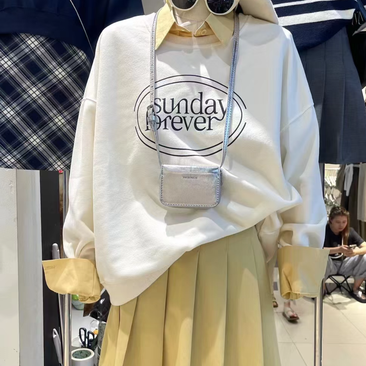 【灵儿福利扣号】休闲时尚慵懒风服饰 NO退NO换