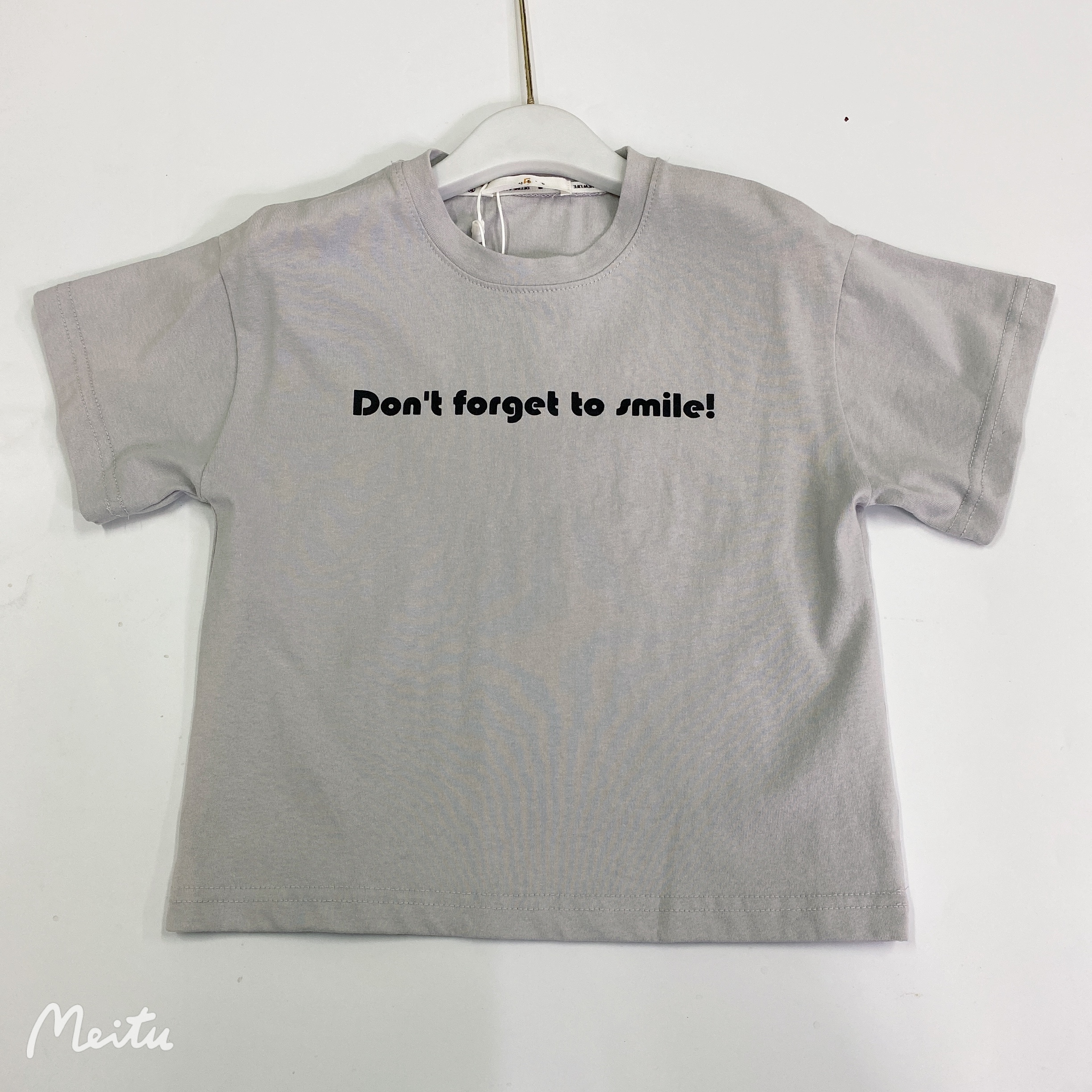 夏季中性男童女童短袖T恤圆领儿童衣服99119