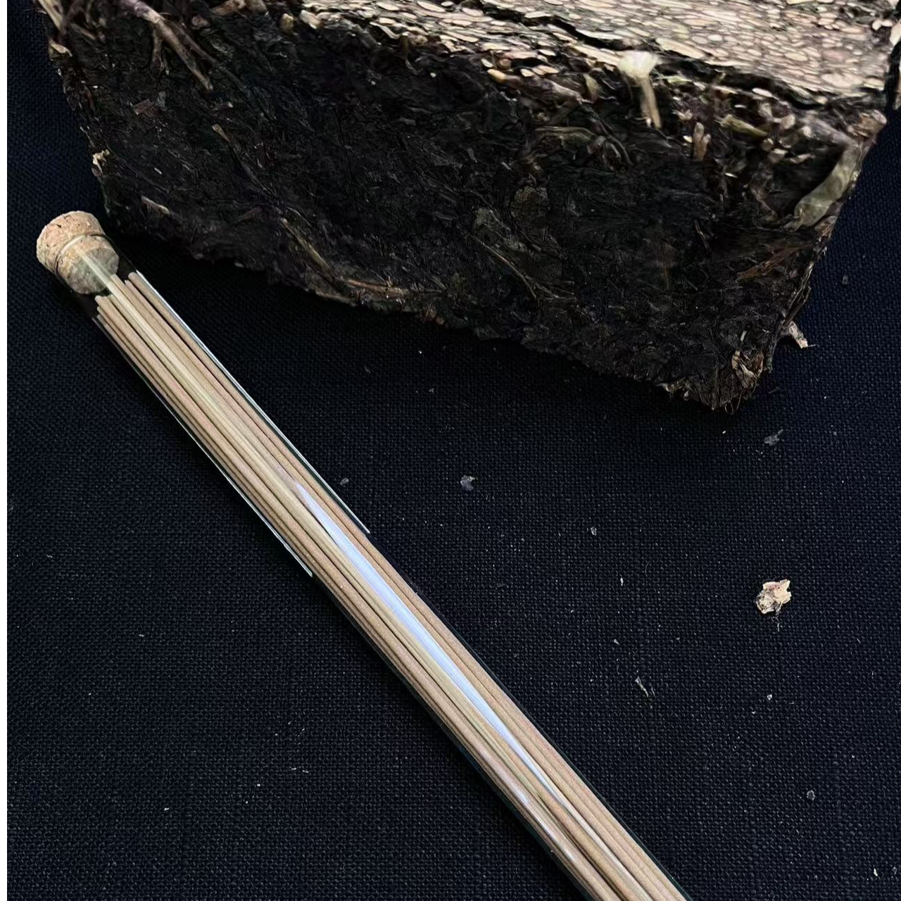 （98康砖）琼脂天香0.3cm粗款线香4根装蜡封，海南香体验线香精选