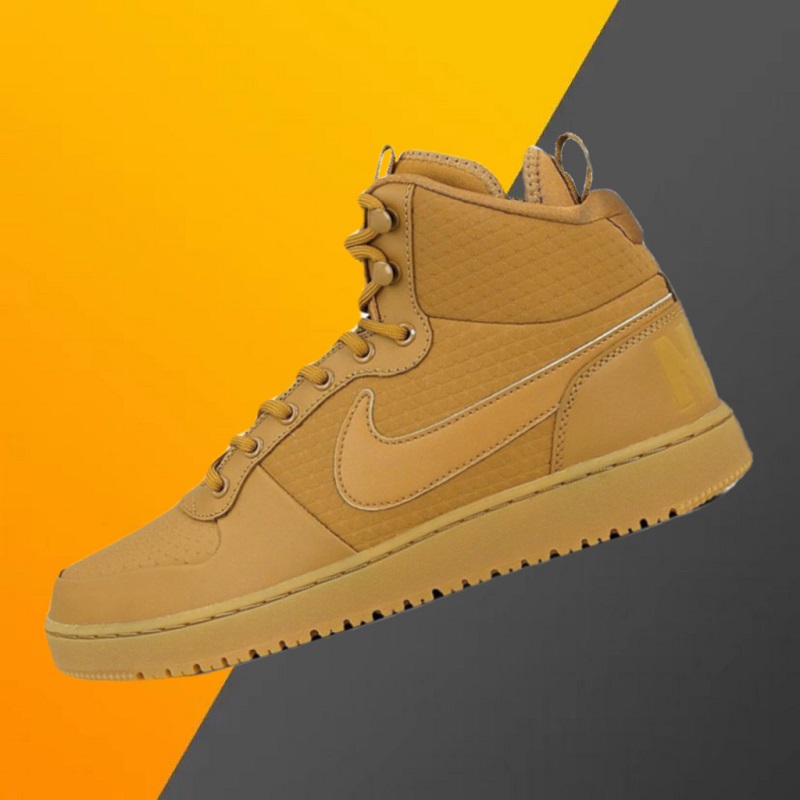 NIKE Court Borough Mid防水保暖耐磨中帮运动休闲板鞋AA0547-700