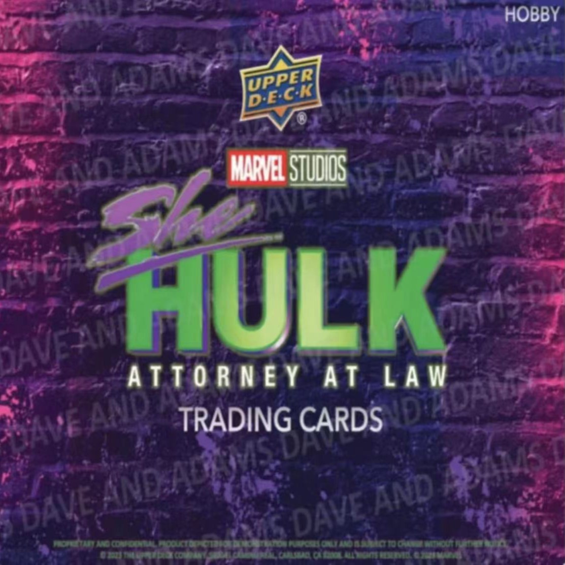2024 Upper Deck Marvel She-Hulk女浩克收藏卡（同意代拆）