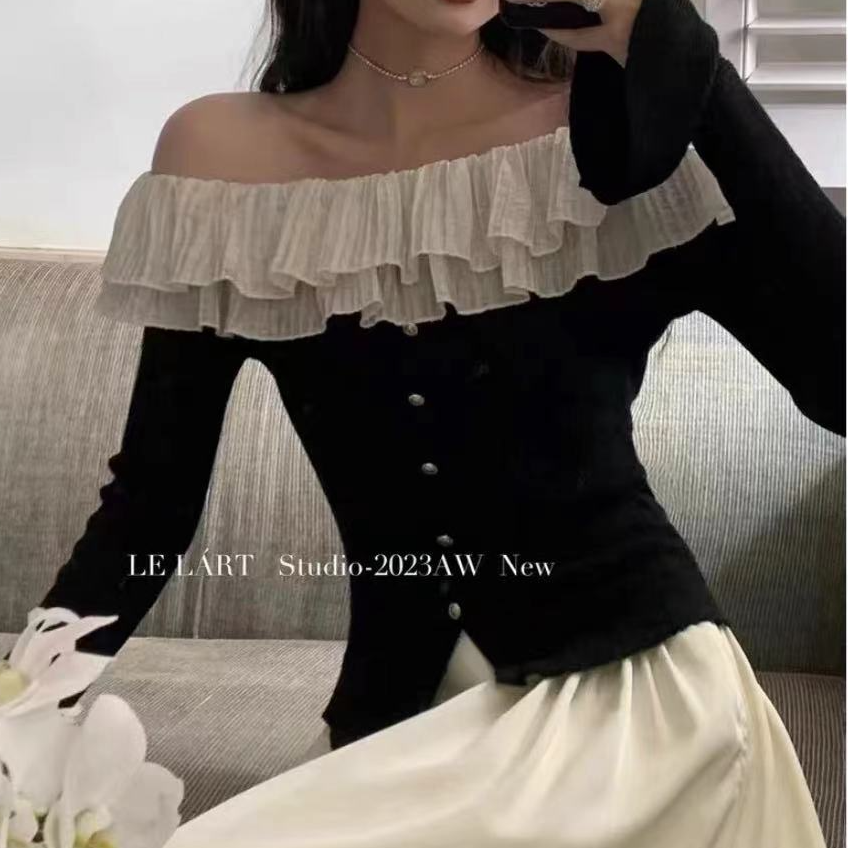 【29清！孤品备注编码】气质女装显瘦修身时尚小众法式上衣裙子套装