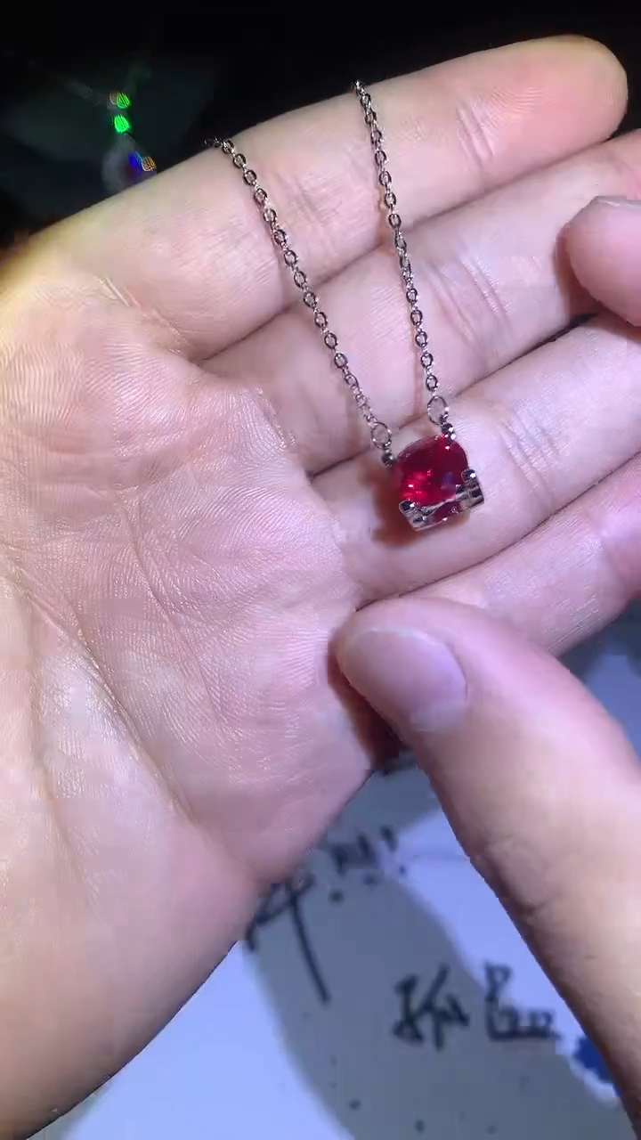 【闪购商品】红宝石项链未镶嵌004
