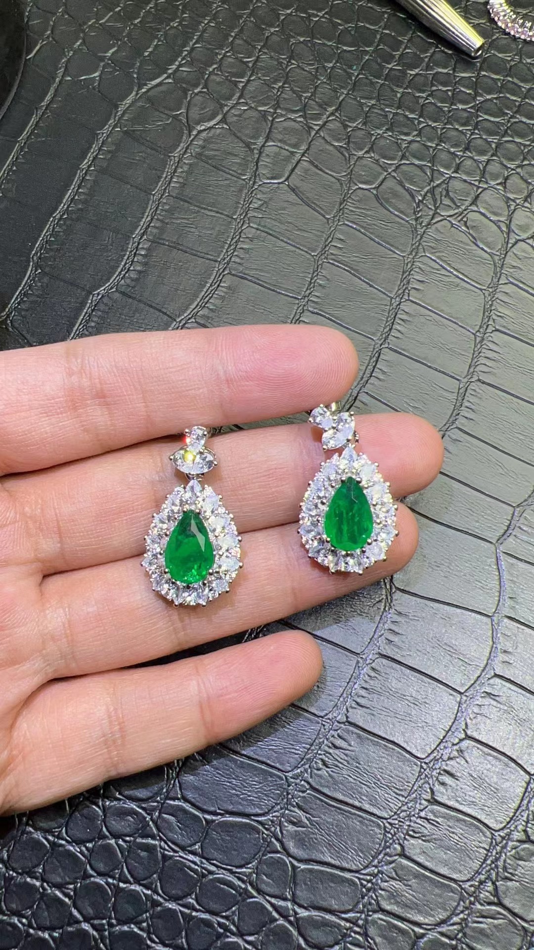 [XZD]时尚潮流宝石耳坠HF028