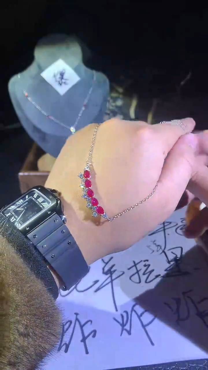 【闪购商品】红宝石项链未镶嵌049