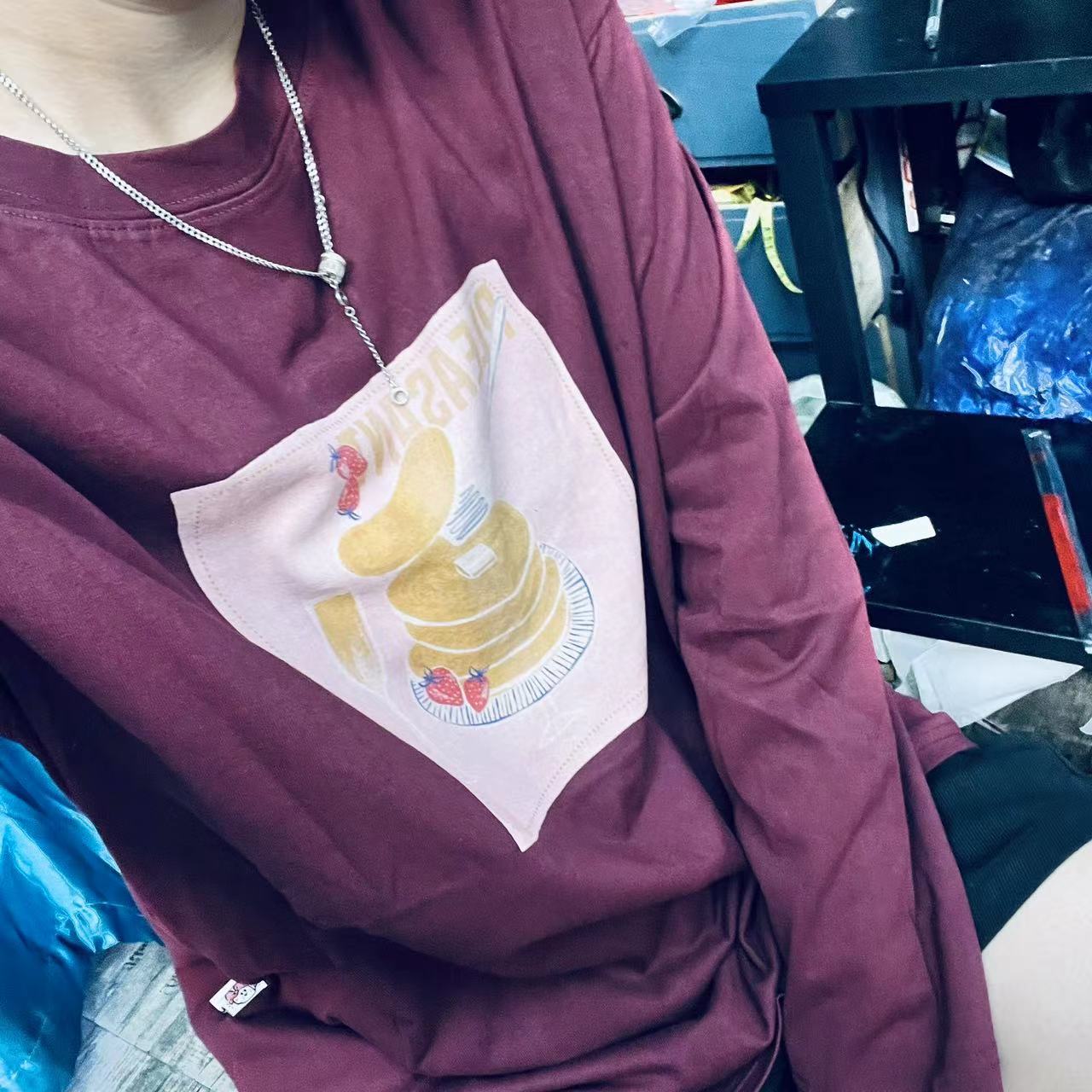 卡通简约休闲T恤#9971