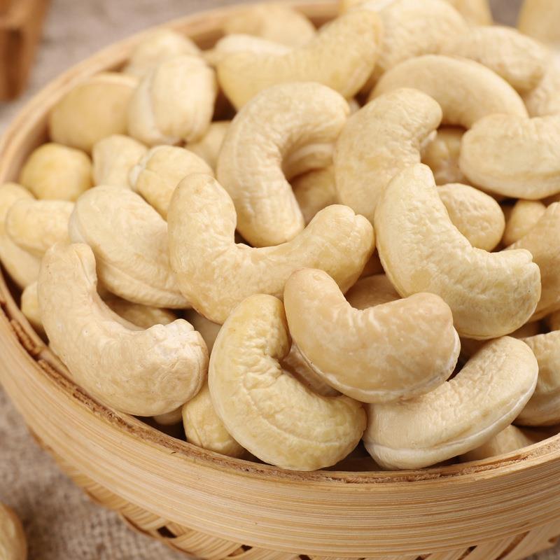 原味生腰果仁新货去皮熟腰果商用零食坚果酥脆营养美味烘焙