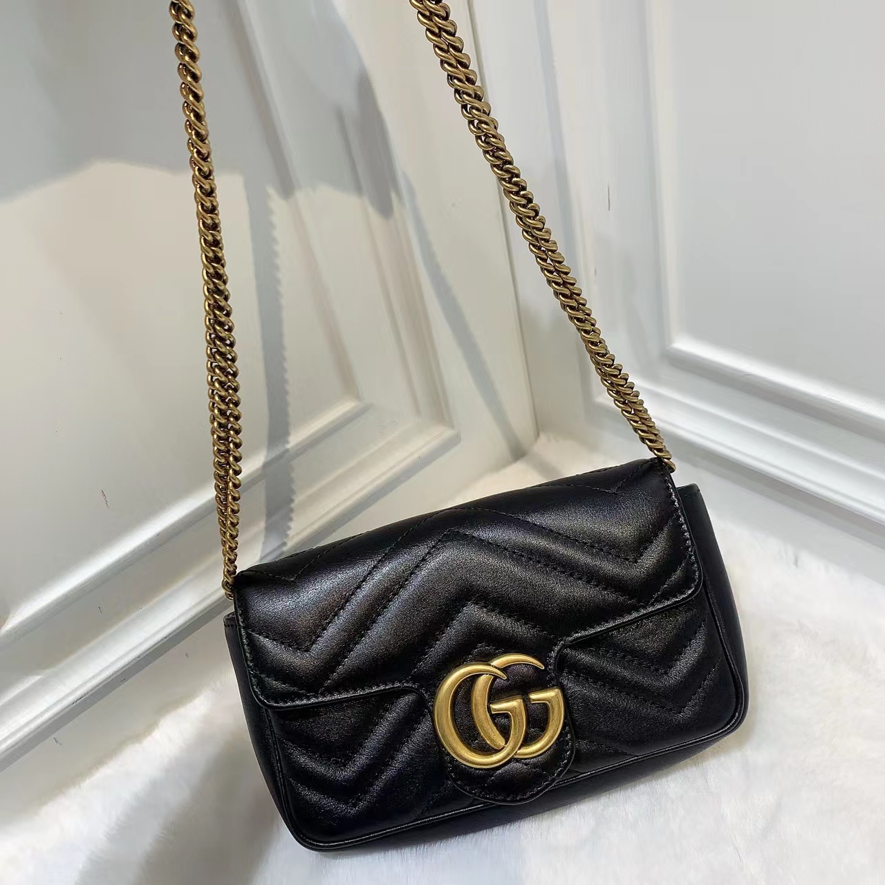 95新 GUCCI/古驰 （铭）古驰马蒙mini