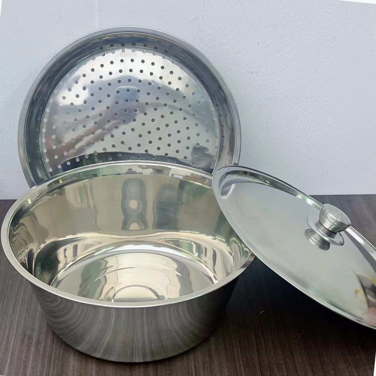 S875泇超大32*12带盖蒸汽火锅湓1个丨豆芽 美妆工具面部美容工具