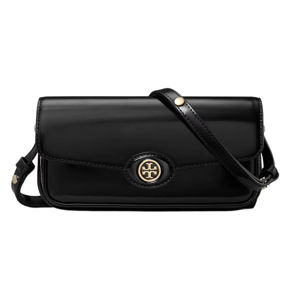 Tory Burch汤丽柏琦 XG 黑色横版豆腐包161831-001