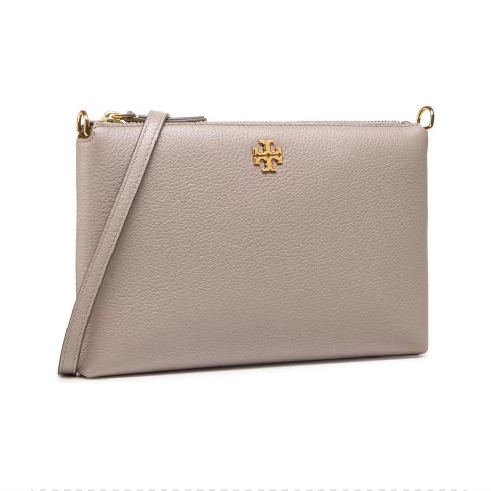 Tory Burch汤丽柏琦  XG 灰色手拿包61385-082