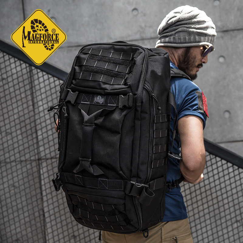 MAGFORCE/麦格霍斯0608旅行书包装备袋双单肩两用旅行户外背包大
