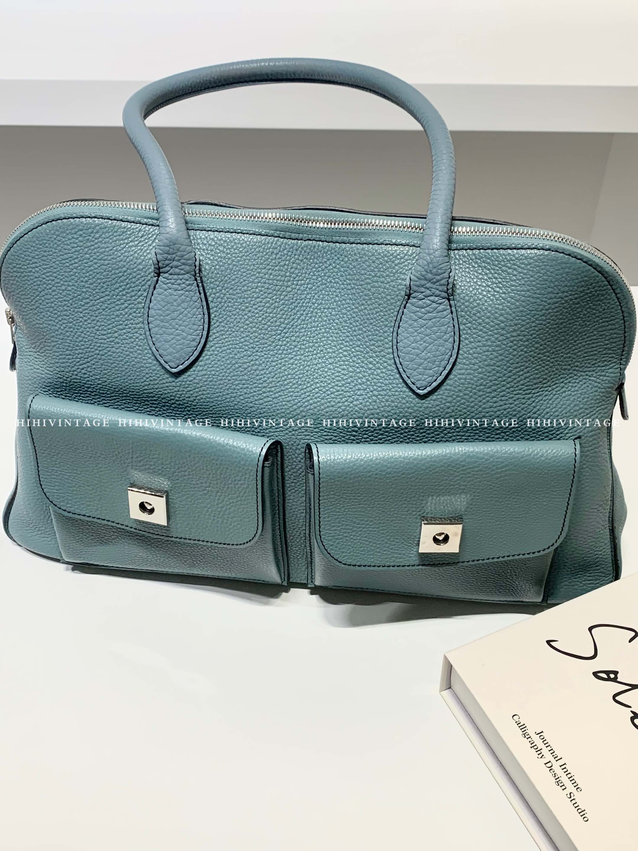 95新 Hermes/爱马仕 HIHI精选/Hermes 爱马仕圣西尔蓝Caravas43