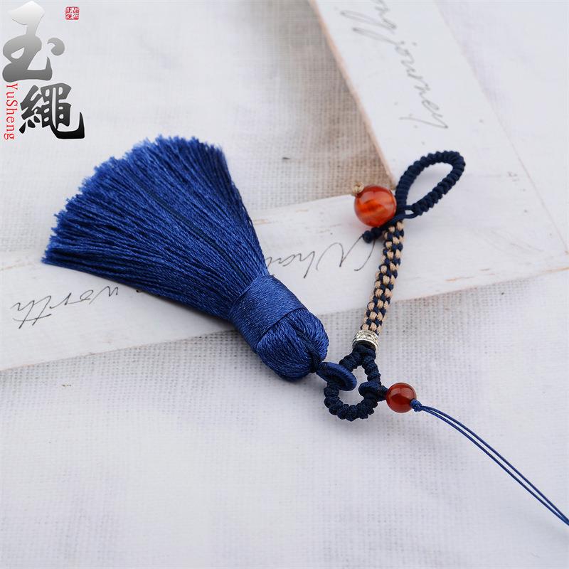 尚宥 手工编织包挂绳diy钥匙扣包挂件挂饰玉米结小挂绳金刚结流苏
