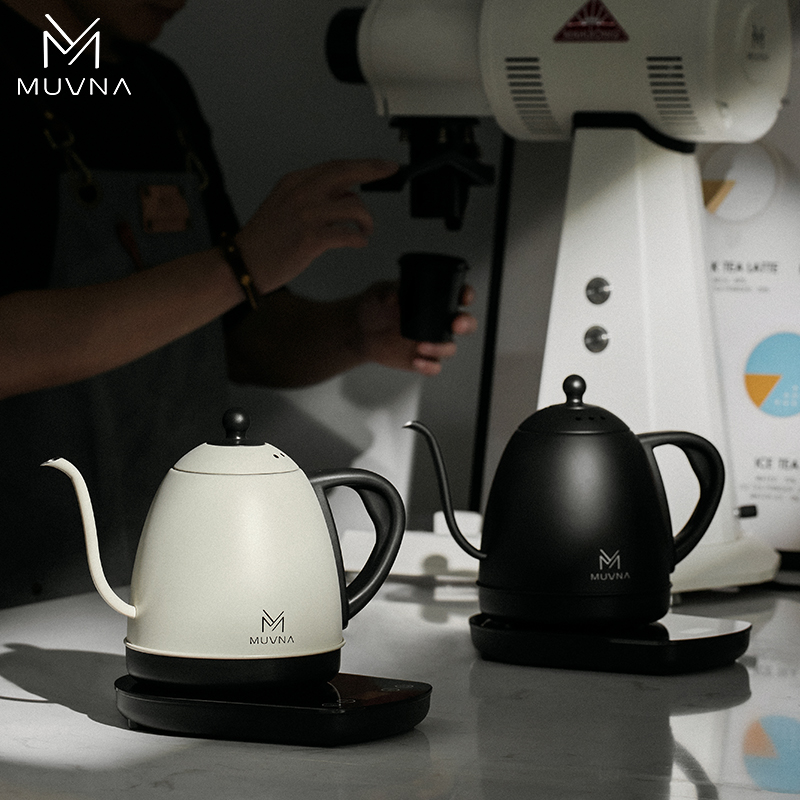 吧台智能控温手冲咖啡壶304不锈钢细长嘴电热水壶冲泡温控壶调温