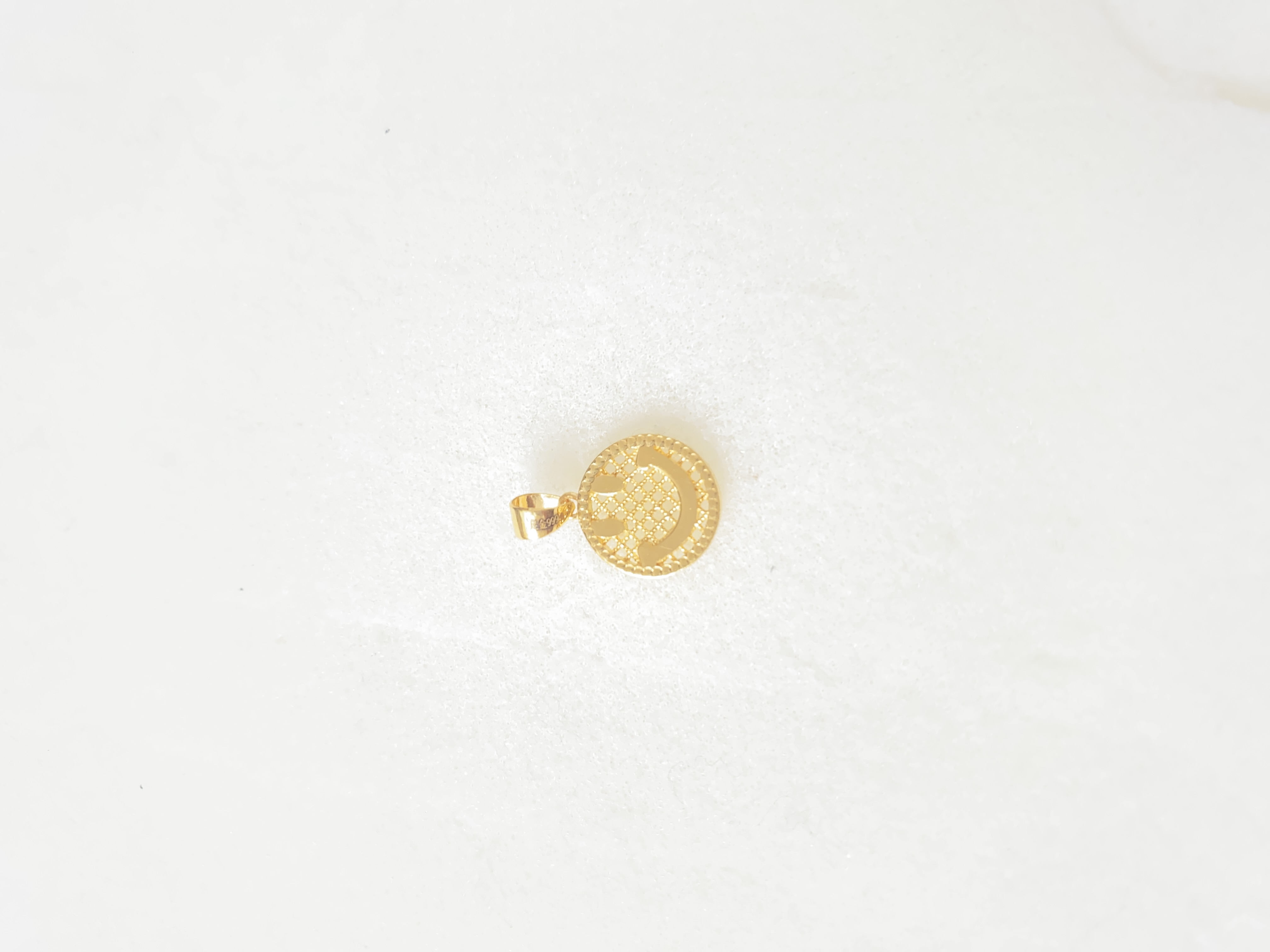 （活动福利）足金999  笑脸牌