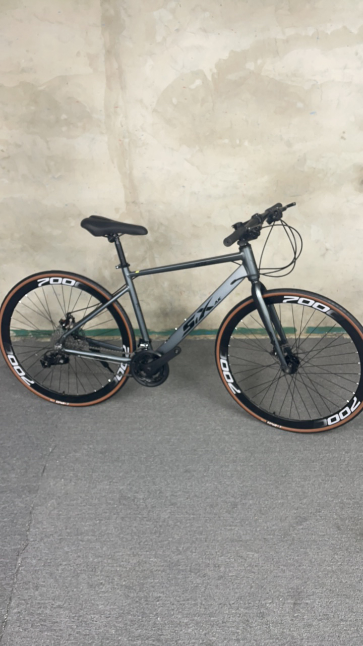 SIXAK六枪灰色27速平把公路铝架