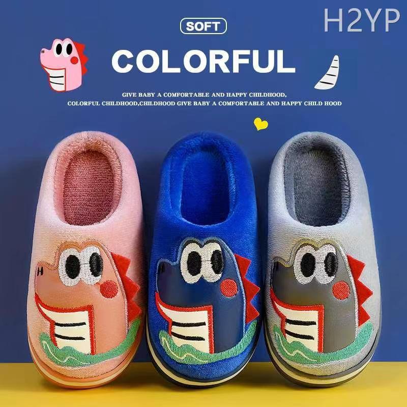 秋冬棉拖鞋儿童新款卡通可爱舒适保暖居家防滑家用耐磨儿童棉拖鞋