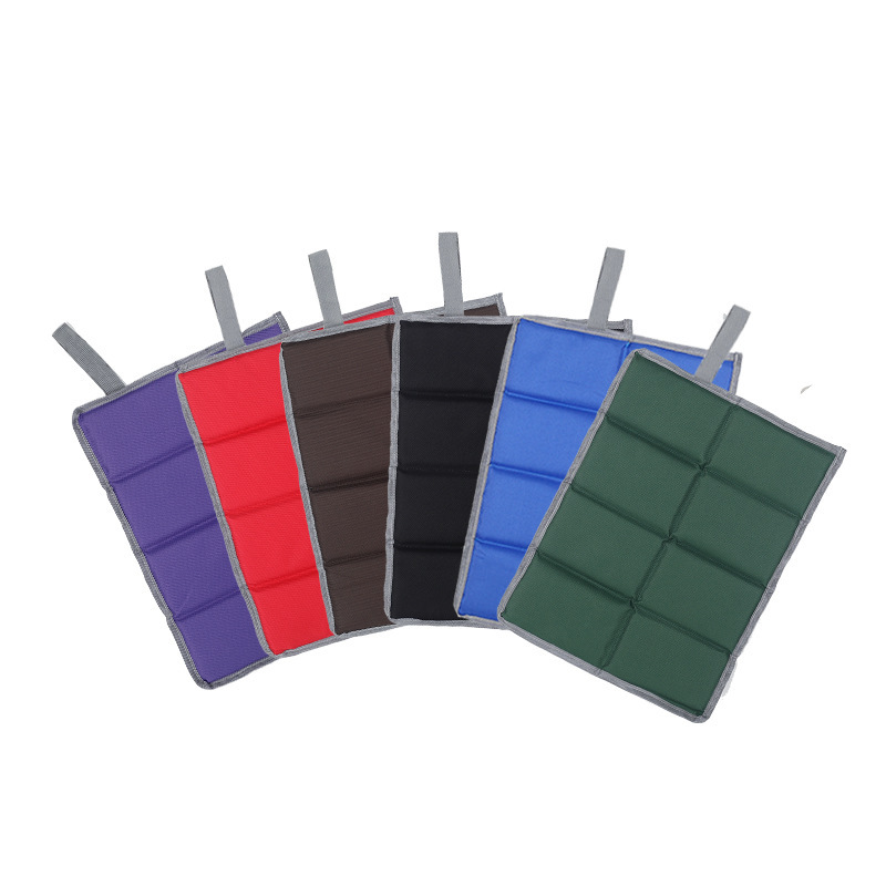 户外座垫 牛津布加厚八折便携防潮垫单人公园野餐折叠 小坐垫